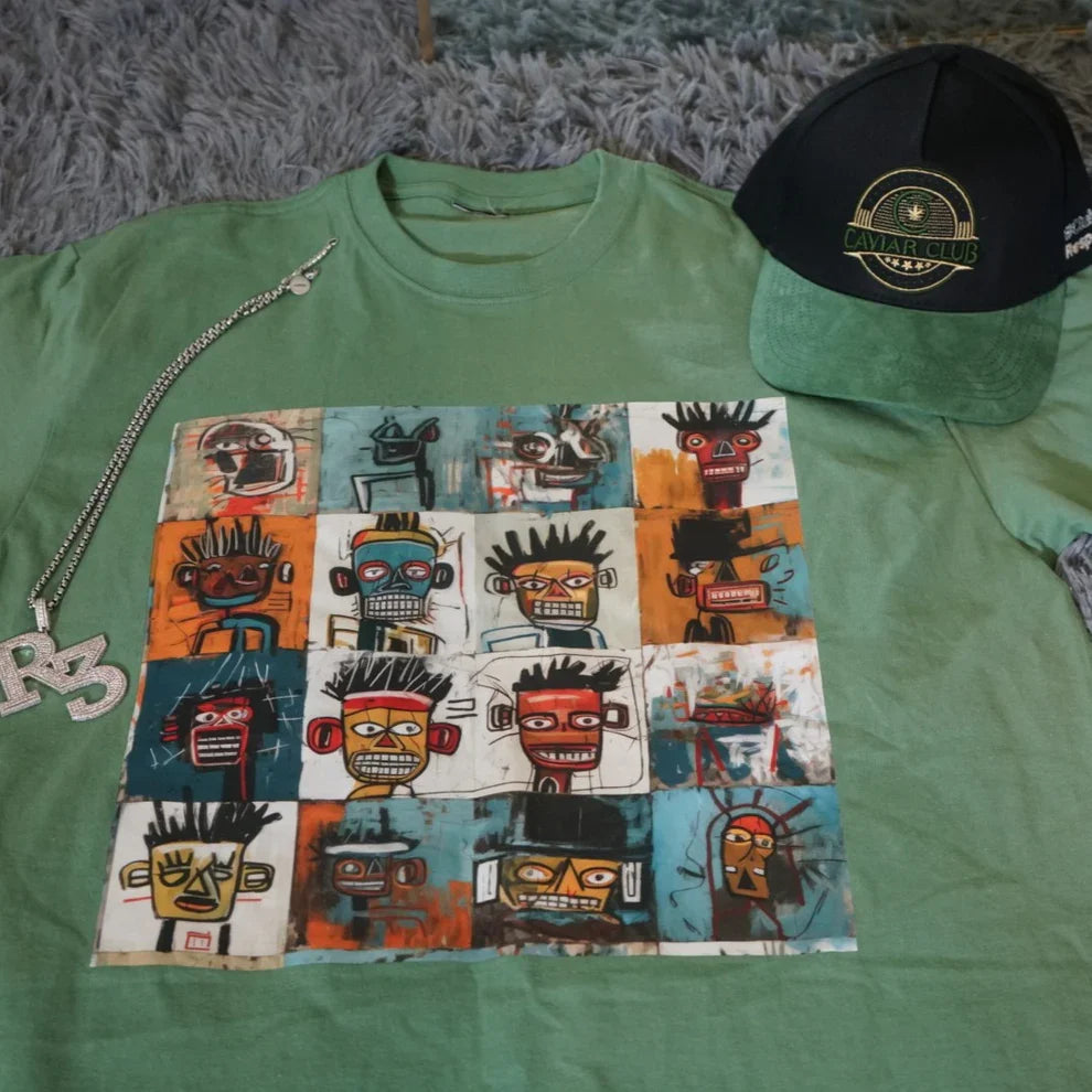 "Face Value" Tee – Caviar Club™ x Basquiat