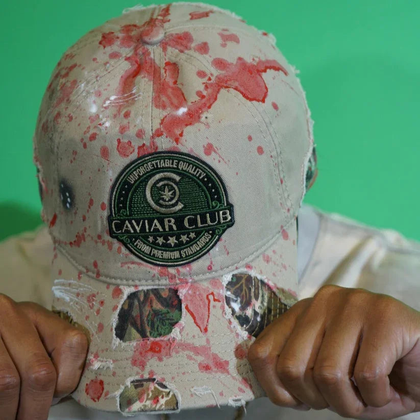 “Kill Streak” Cap – Caviar Club™ Blood & Trophy Edition