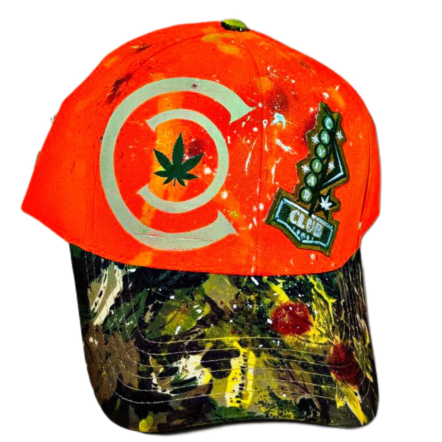 Caviar Club™ Blaze & Camo Snapback