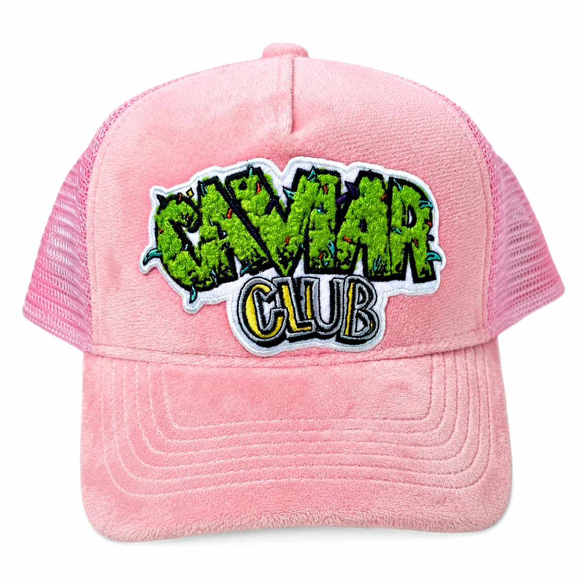 Caviar Club™ Pink Velvet Snapback