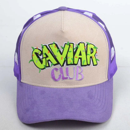 Caviar Club™ Cloud Trucker Hat – Purple Dream Edition