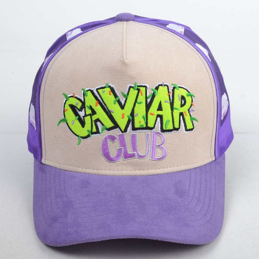 Caviar Club™ Cloud Trucker Hat – Purple Dream Edition
