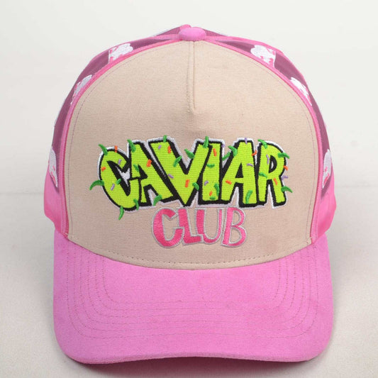 Caviar Club™ Cloud |Trucker Hat – Pink Bliss Edition