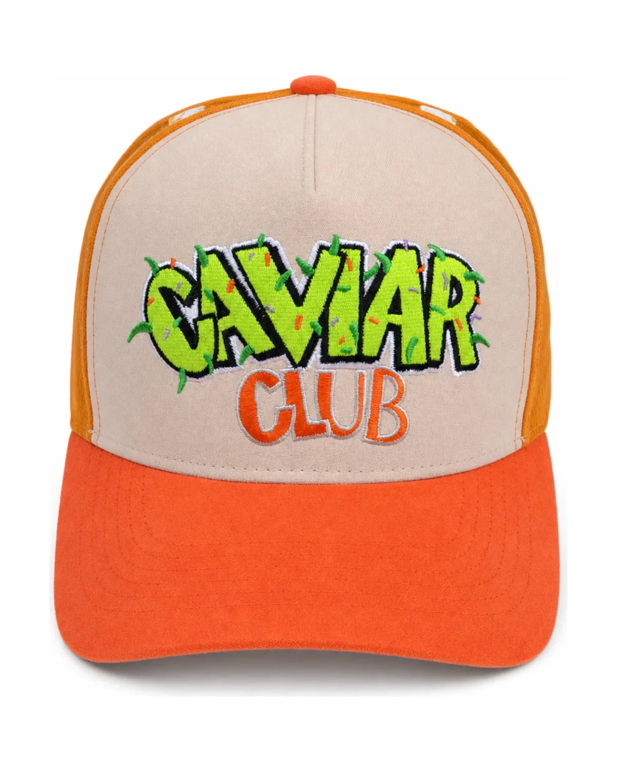 Caviar Club™ Cloud |Trucker Hat - Orange Sherbert Edition