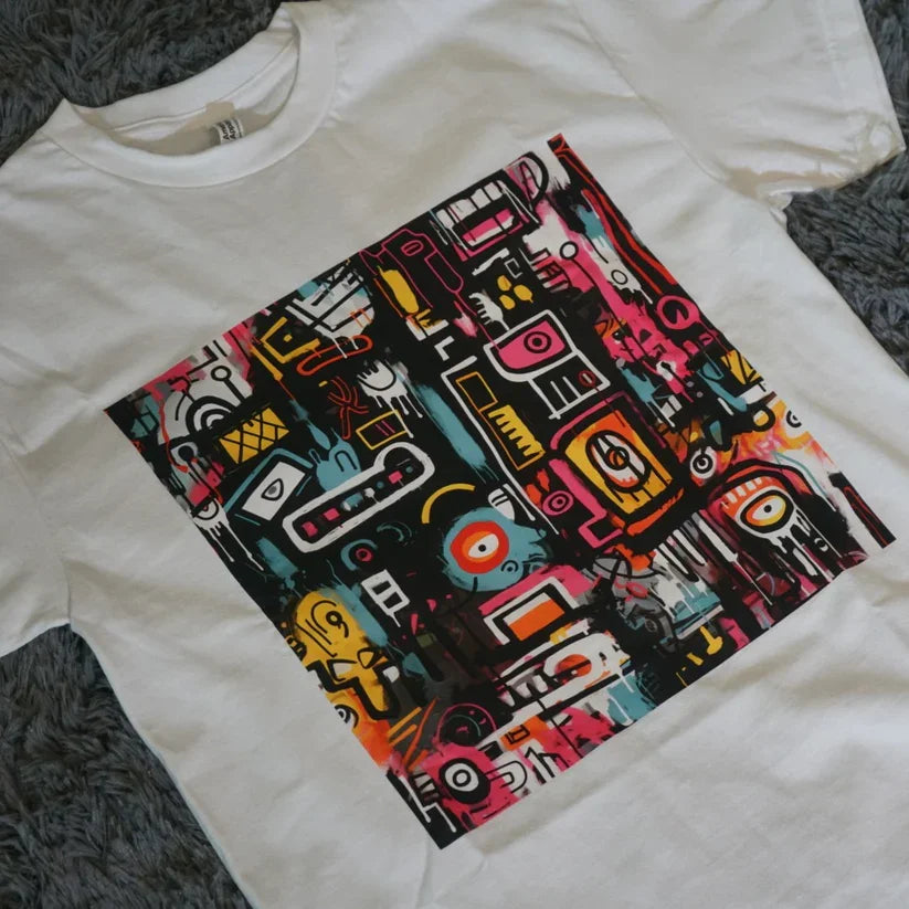 "Frequency Theory" Tee – Caviar Club™ x Basquiat