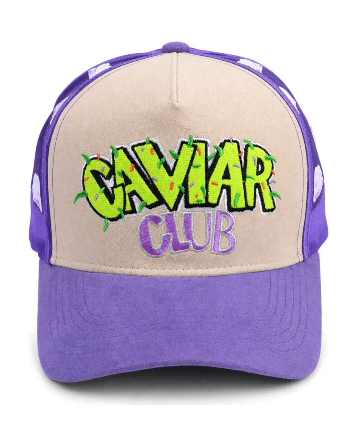 Caviar Club™ Cloud Trucker Hat – Purple Dream Edition