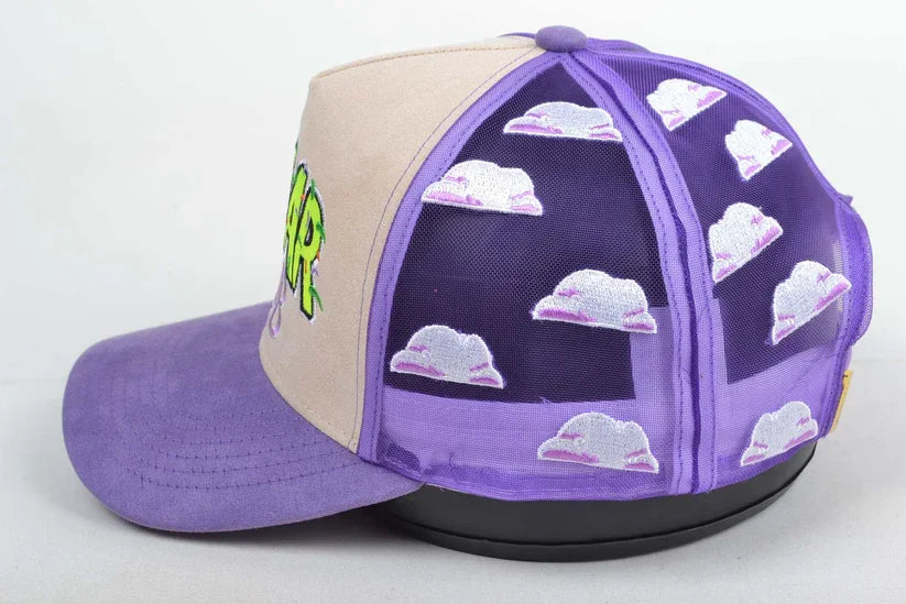 Caviar Club™ Cloud Trucker Hat – Purple Dream Edition