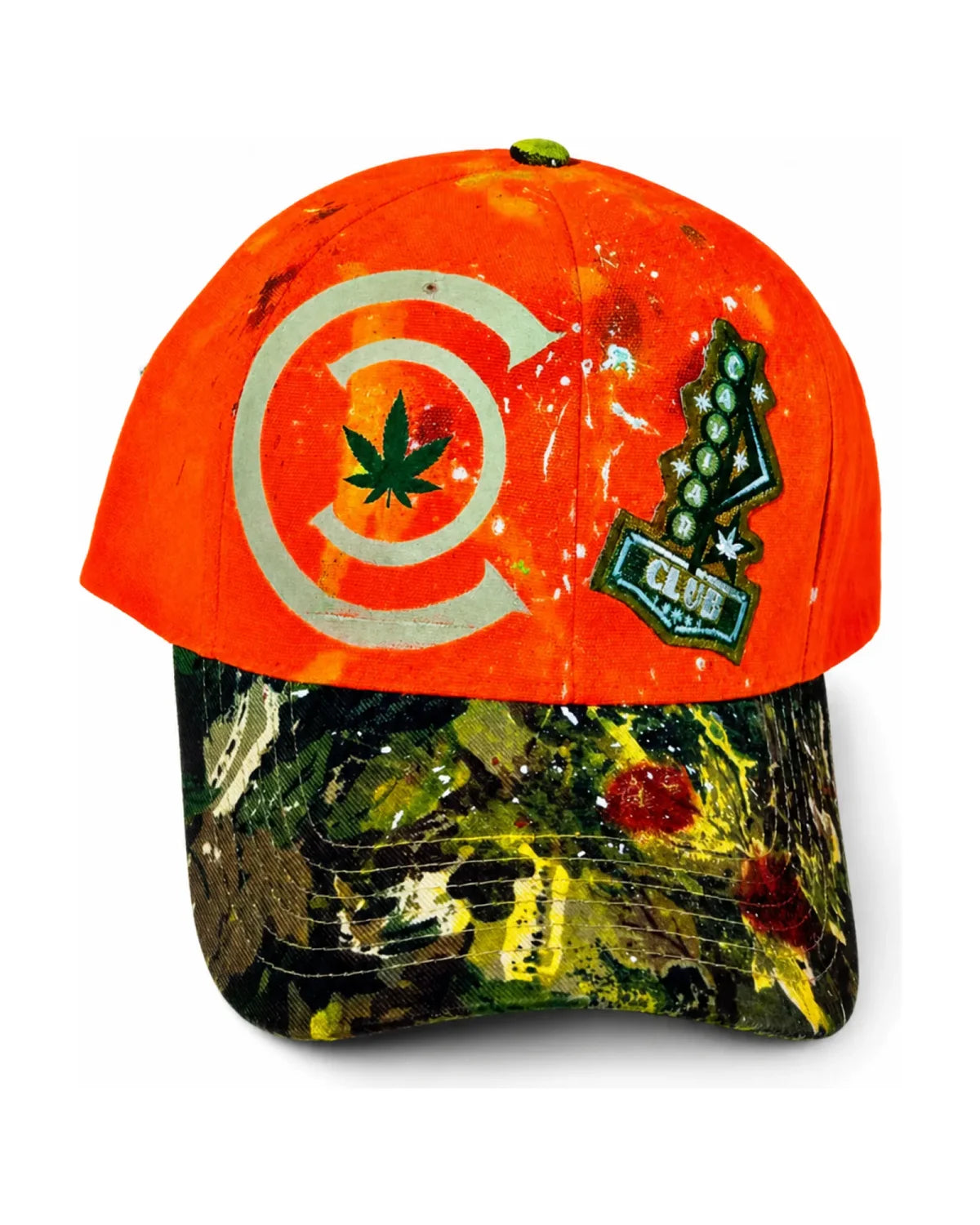 Caviar Club™ Blaze & Camo Snapback