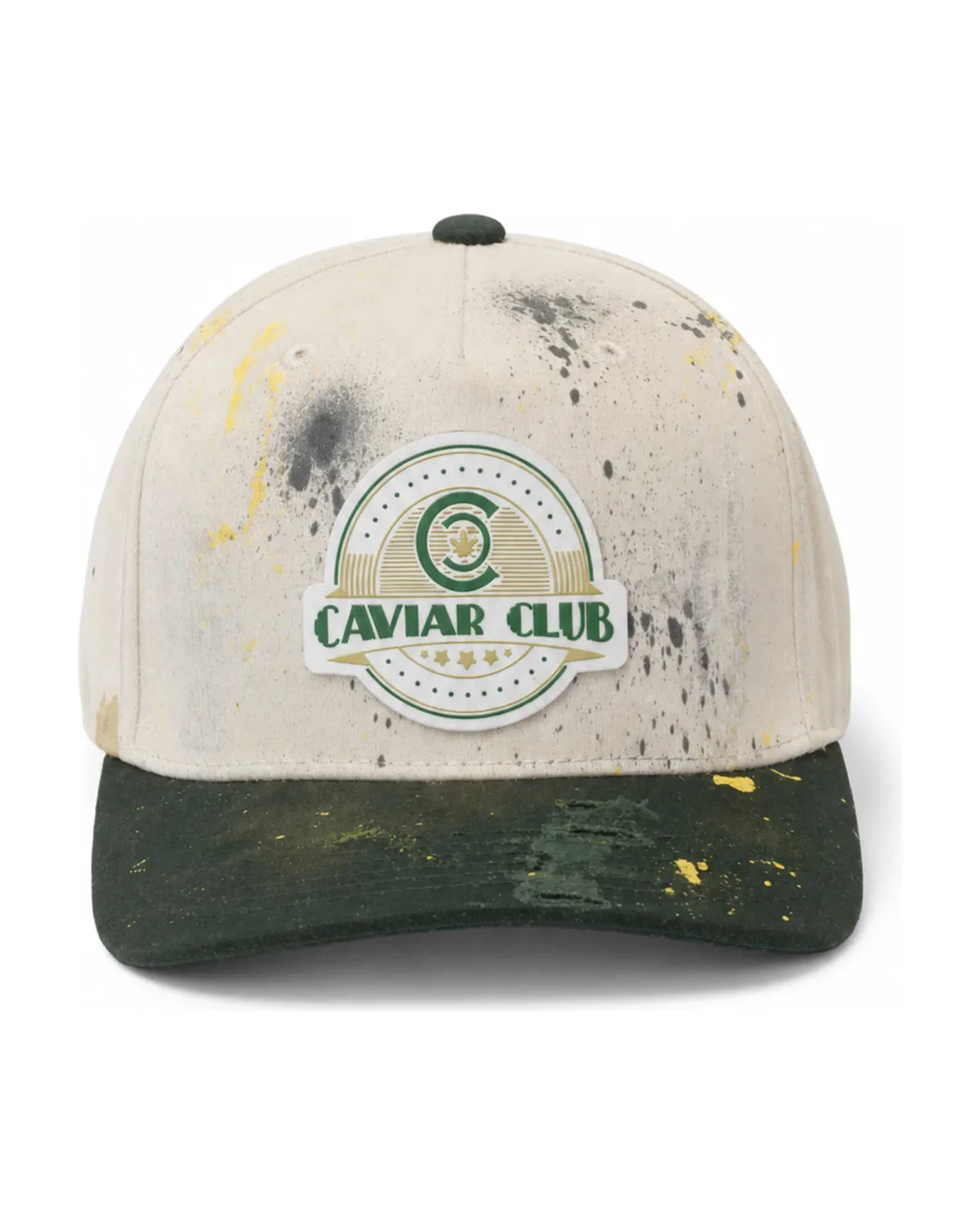 “Field Drip” Cap – Caviar Club™ Canvas & Concrete Edition