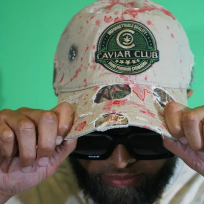 “Kill Streak” Cap – Caviar Club™ Blood & Trophy Edition