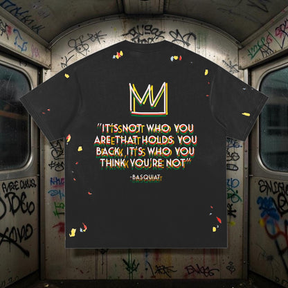 BLACK Paint Splatter T-Shirt