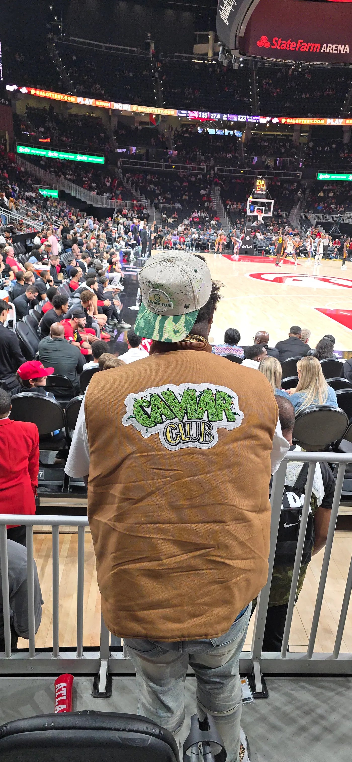 Members repping Caviar Club